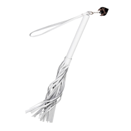 Белая кожаная плеть Pecado