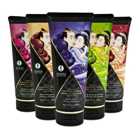 Съедобный крем для массажа Shunga Kissable