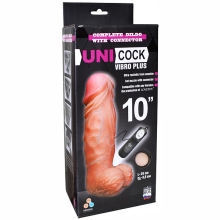 Фаллос-насадка Unicock 10" Vibro Plus Фаллос-насадка Unicock 10" Vibro Plus